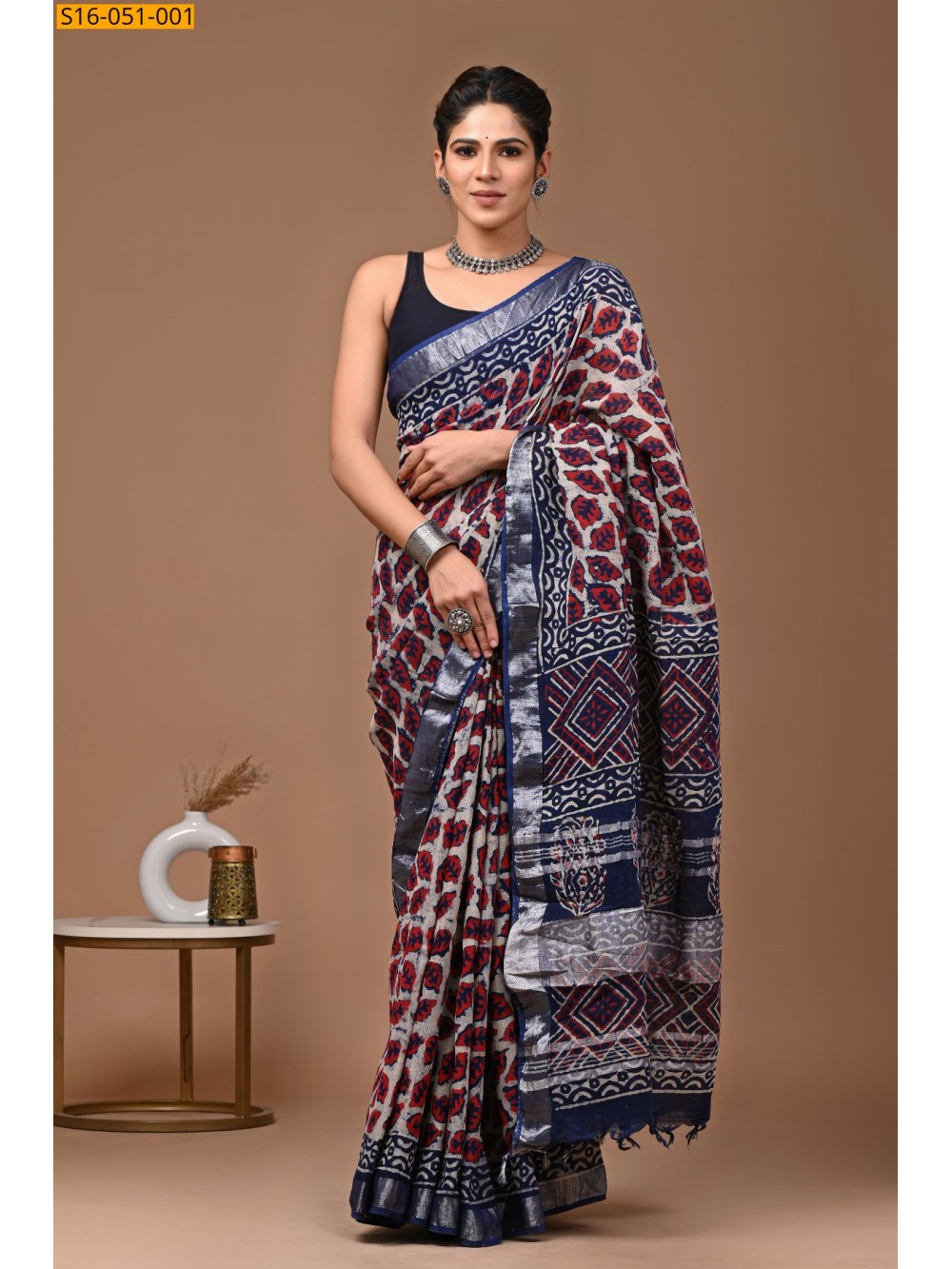Linen Cotton Sarees