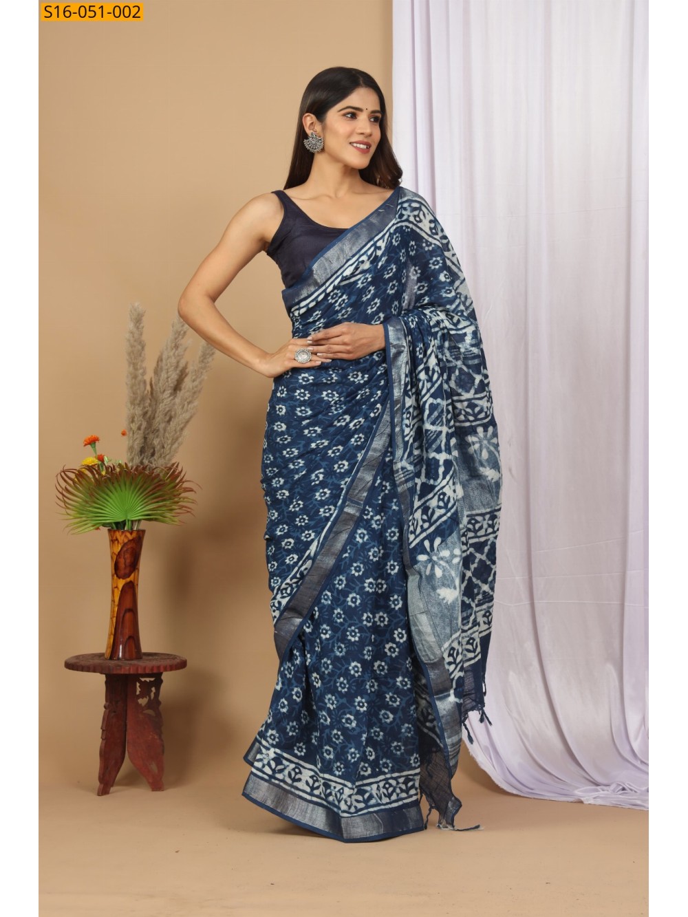 Linen Cotton Sarees