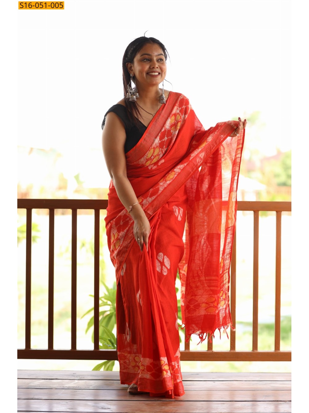 Linen Cotton Sarees