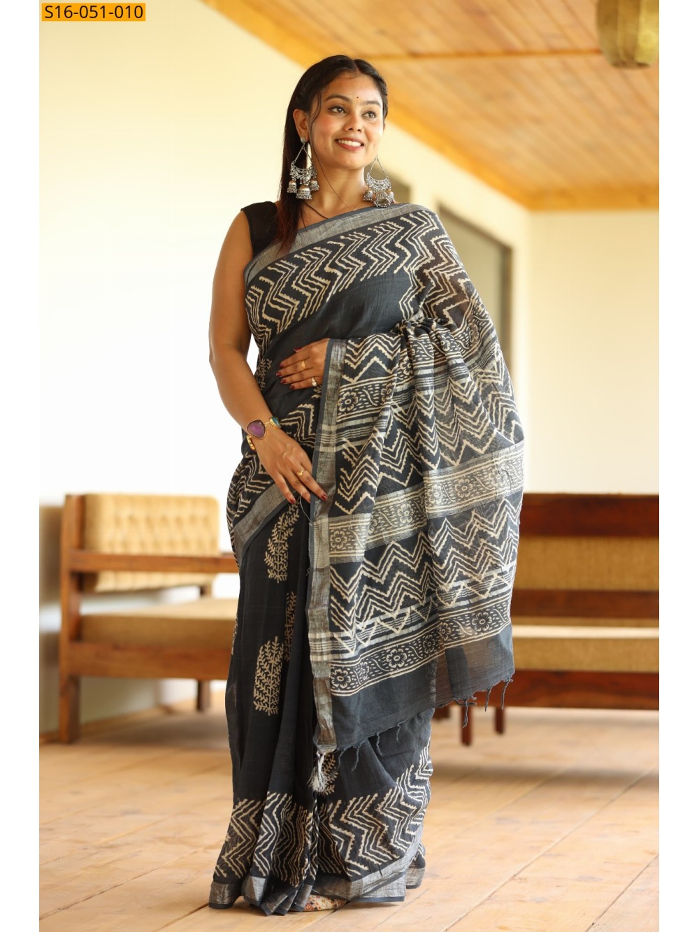Linen Cotton Sarees