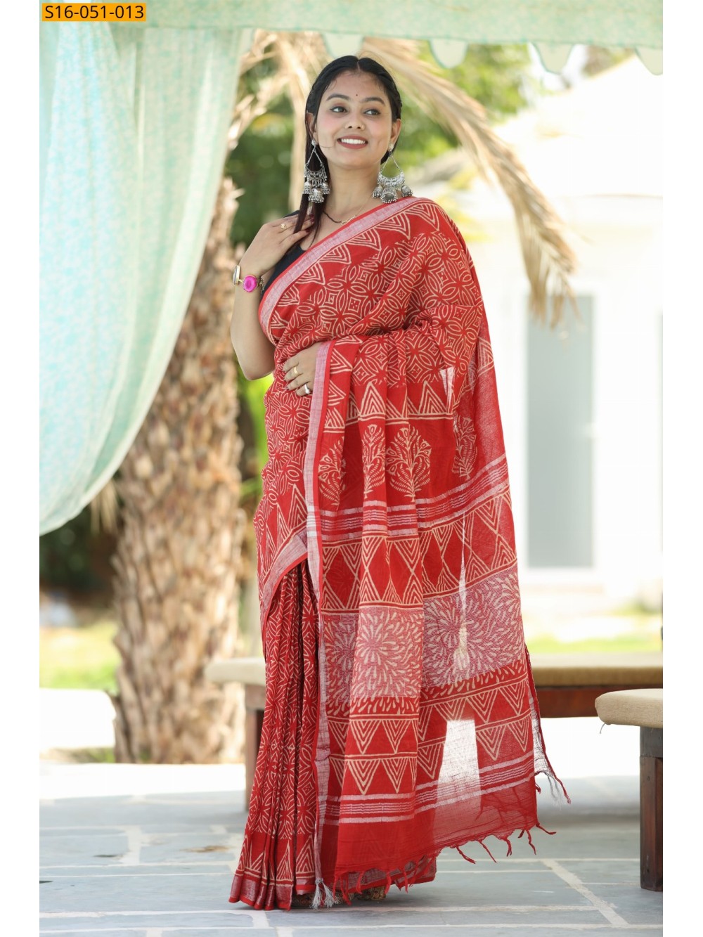 Linen Cotton Sarees