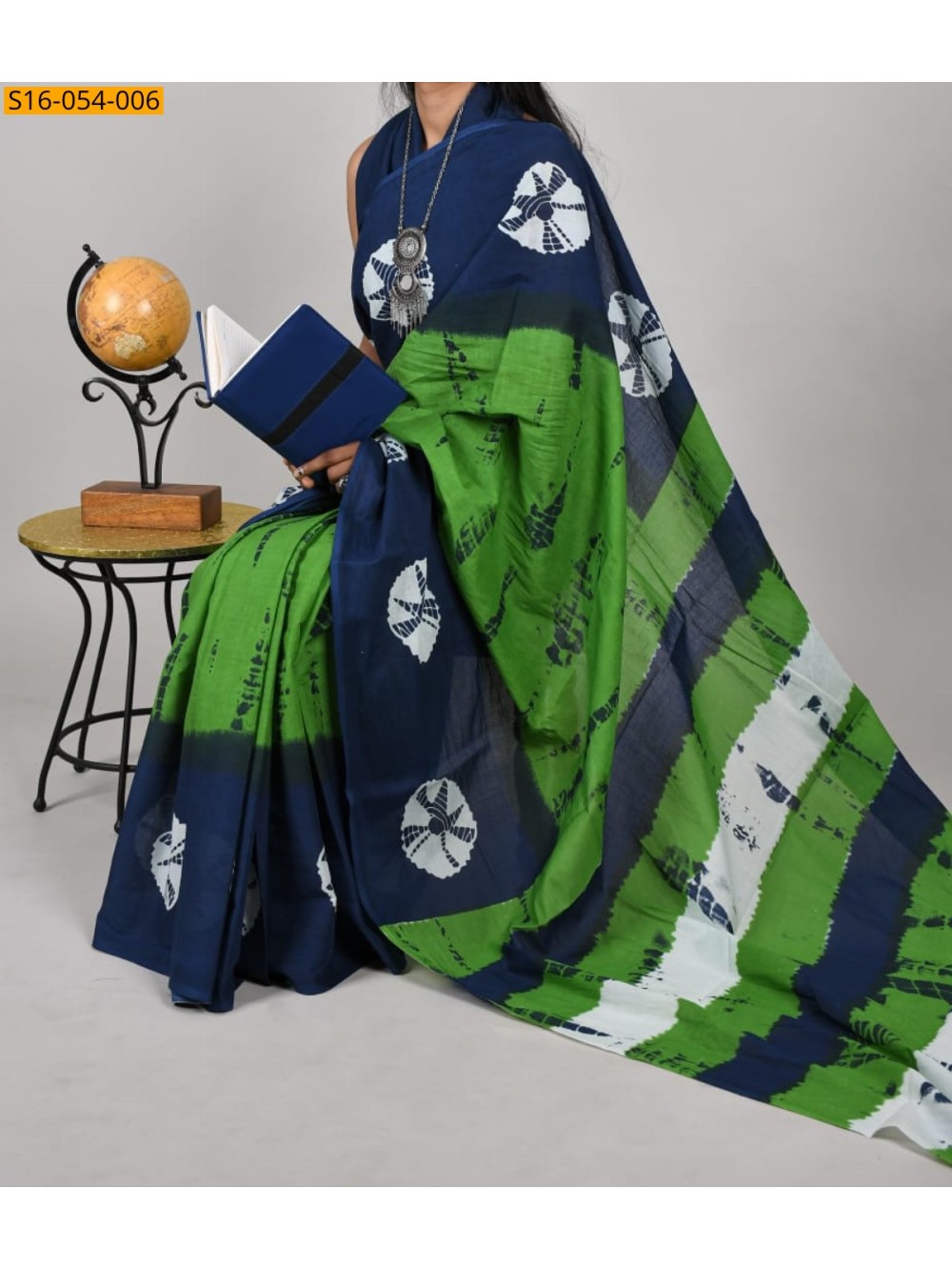 Mulmul cotton printed sarees