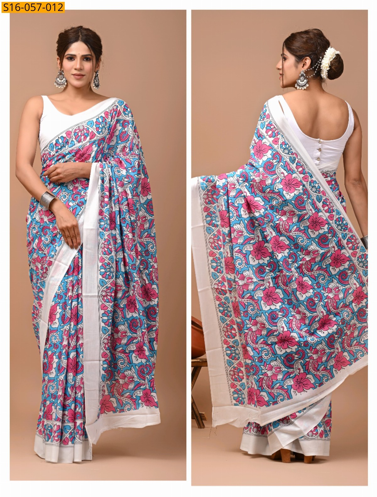 Multi Mulmul cotton sarees