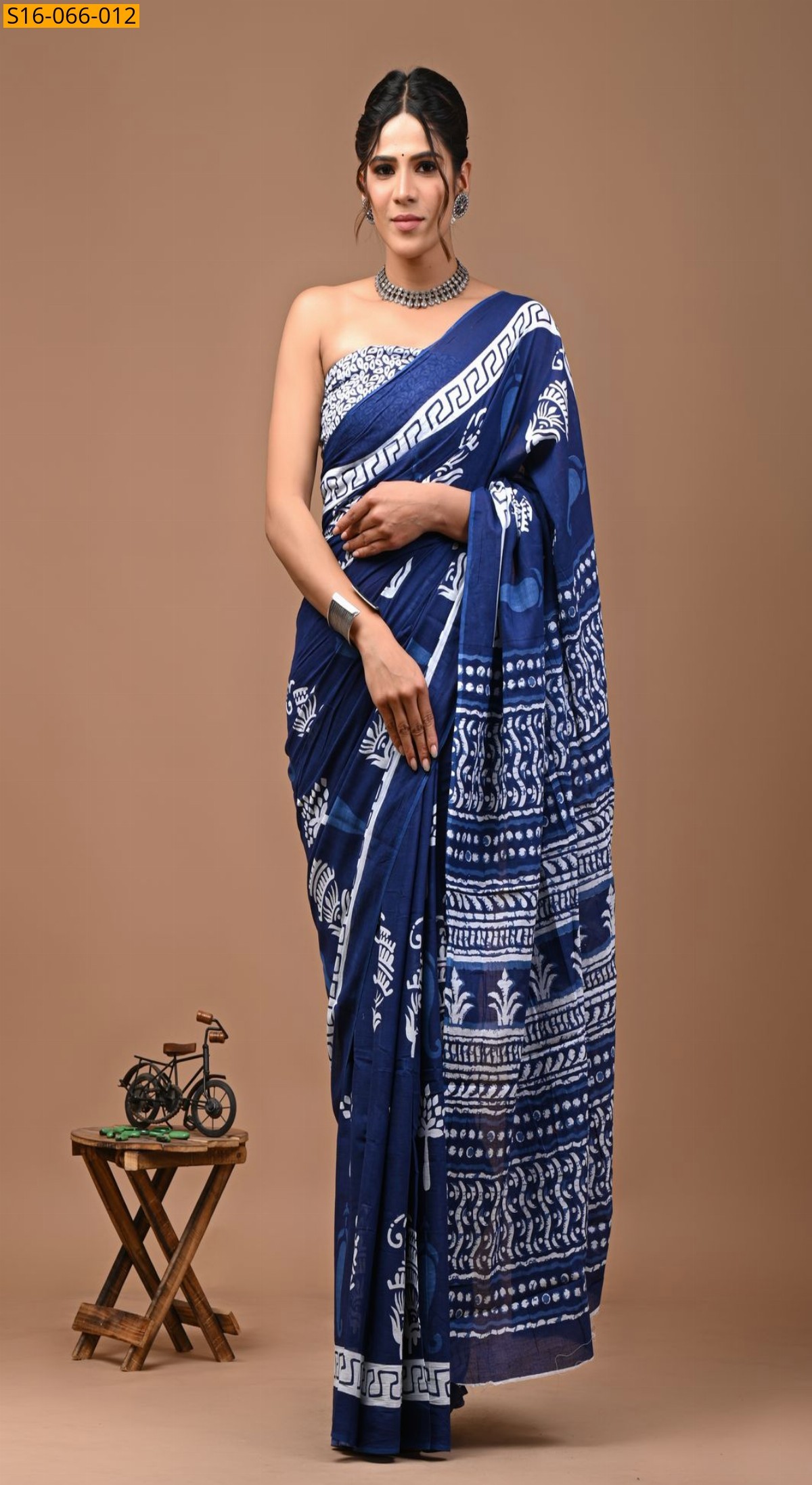 Cotton mulmul Saree