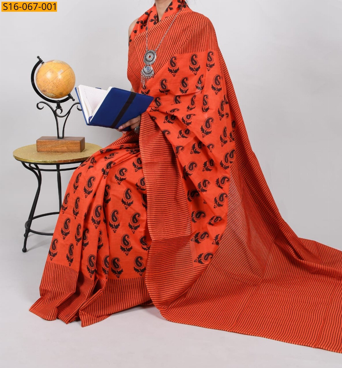 Cotton mulmul Saree