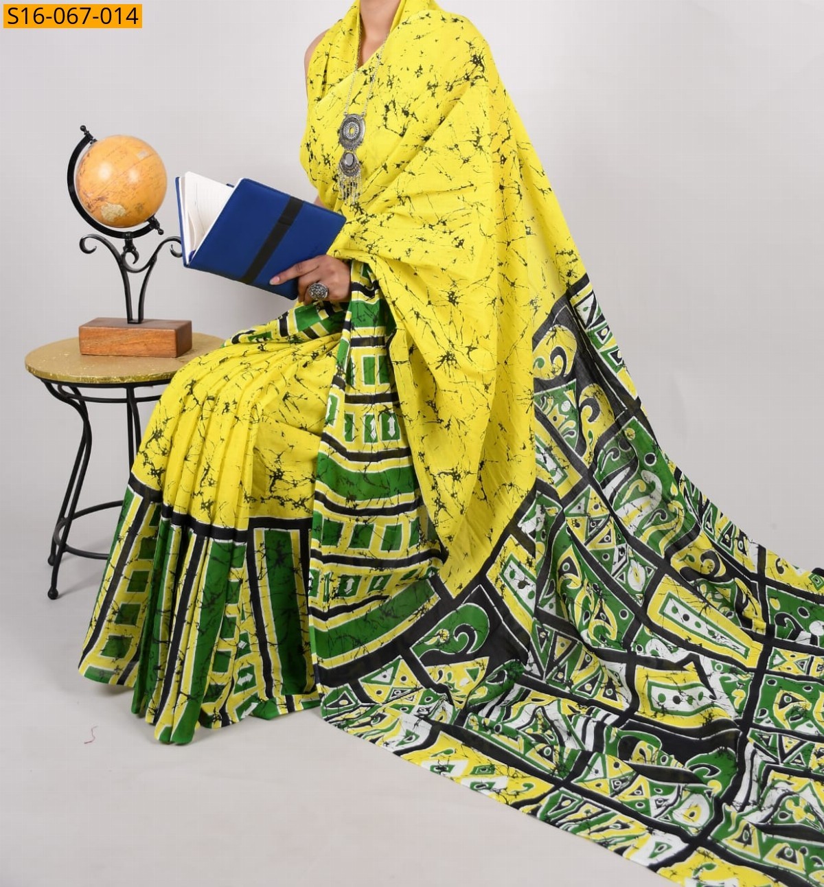 Cotton mulmul Saree