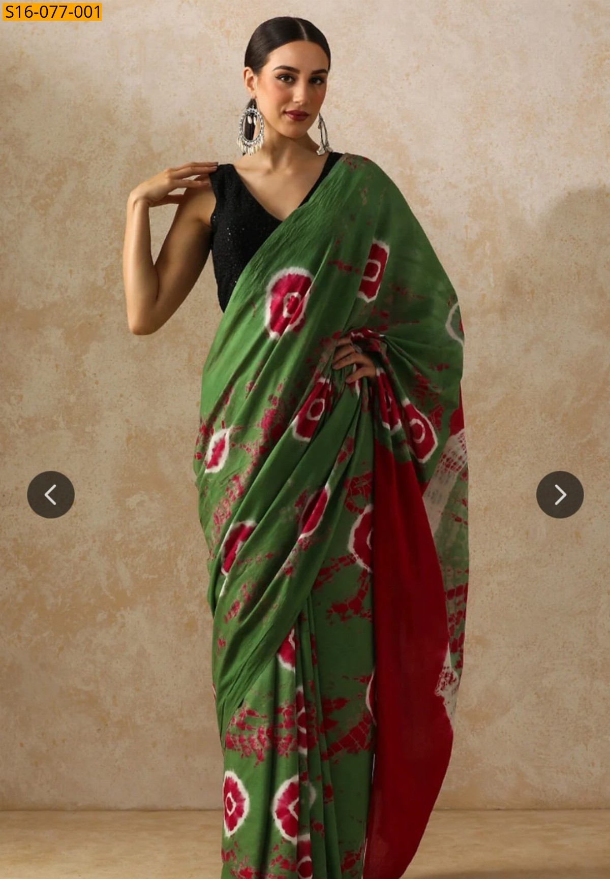 Green Mulmul cotton  sarees