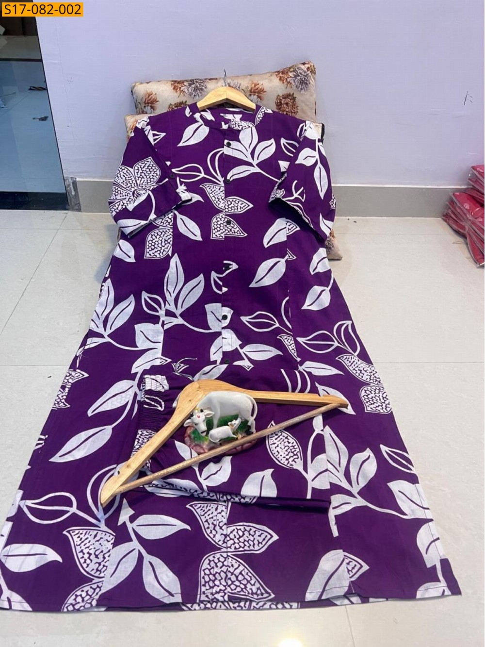 Fancy  cotton kurti Palazza set