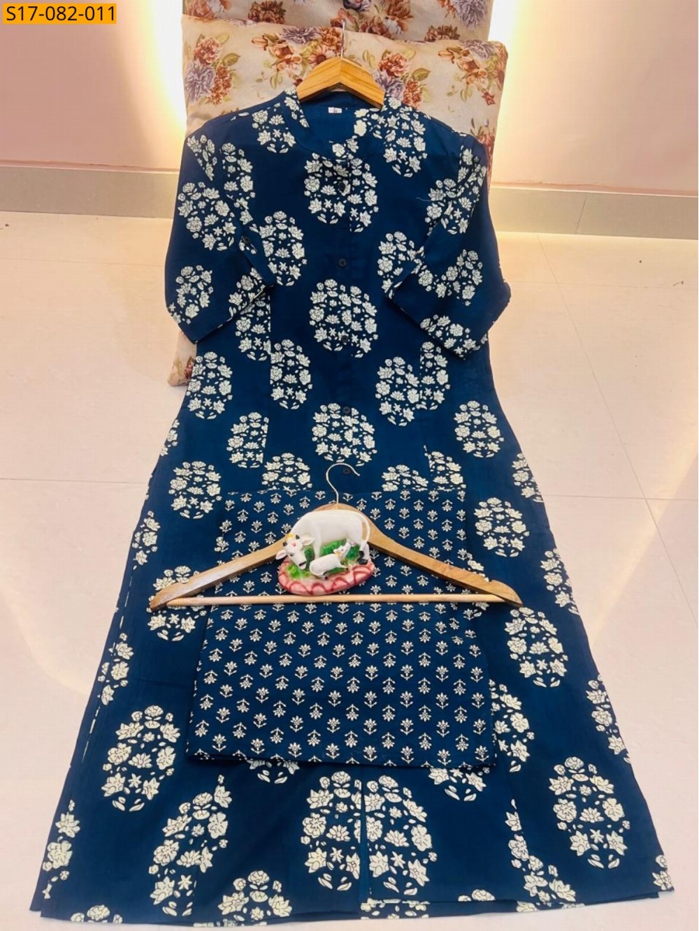 Fancy  cotton kurti Palazza set