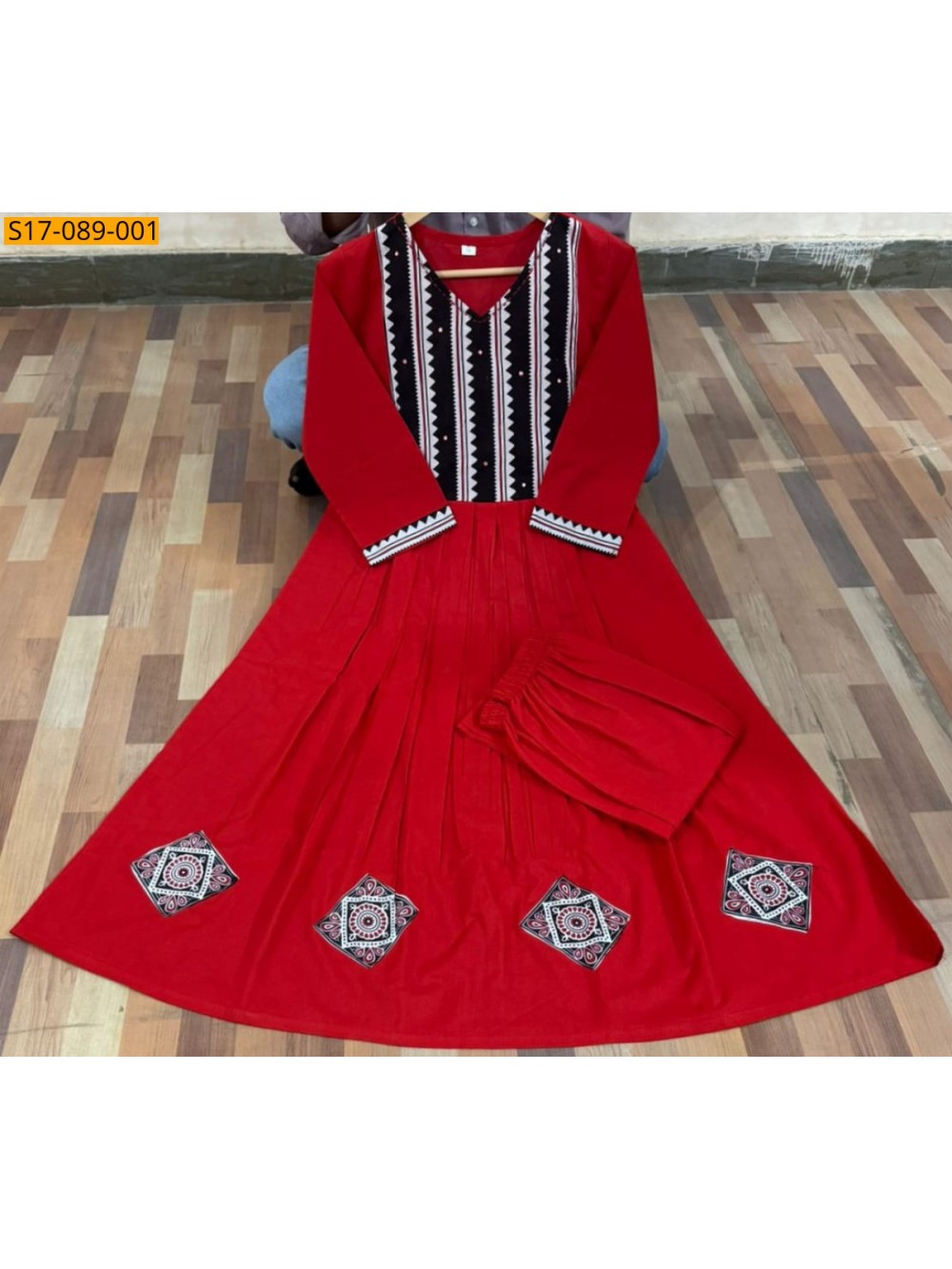 Fancy Kurti Palazzo Set