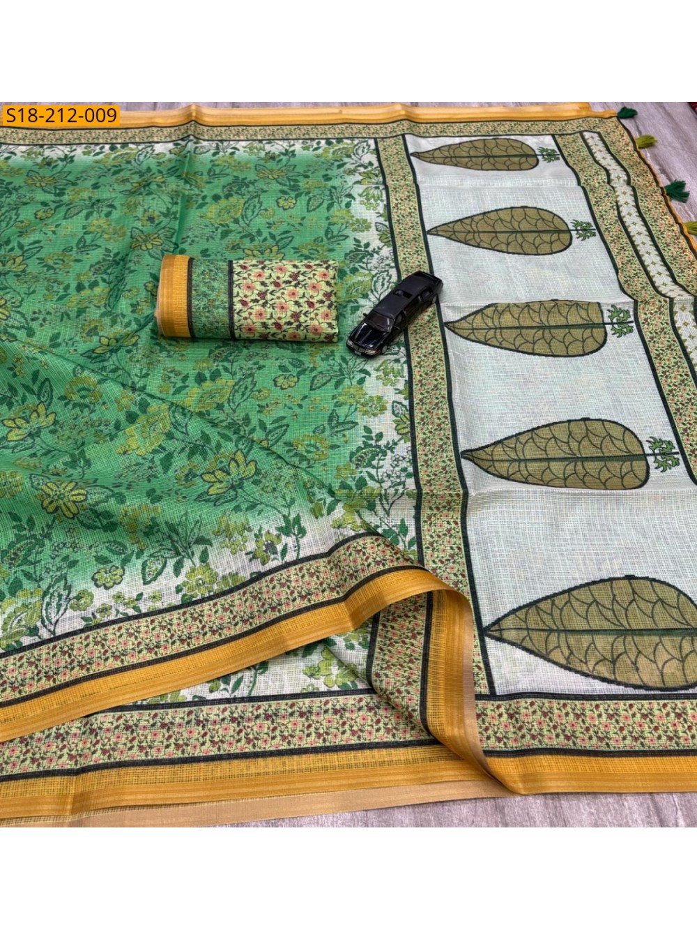 Fancy Kota Doriya Digital Print Saree