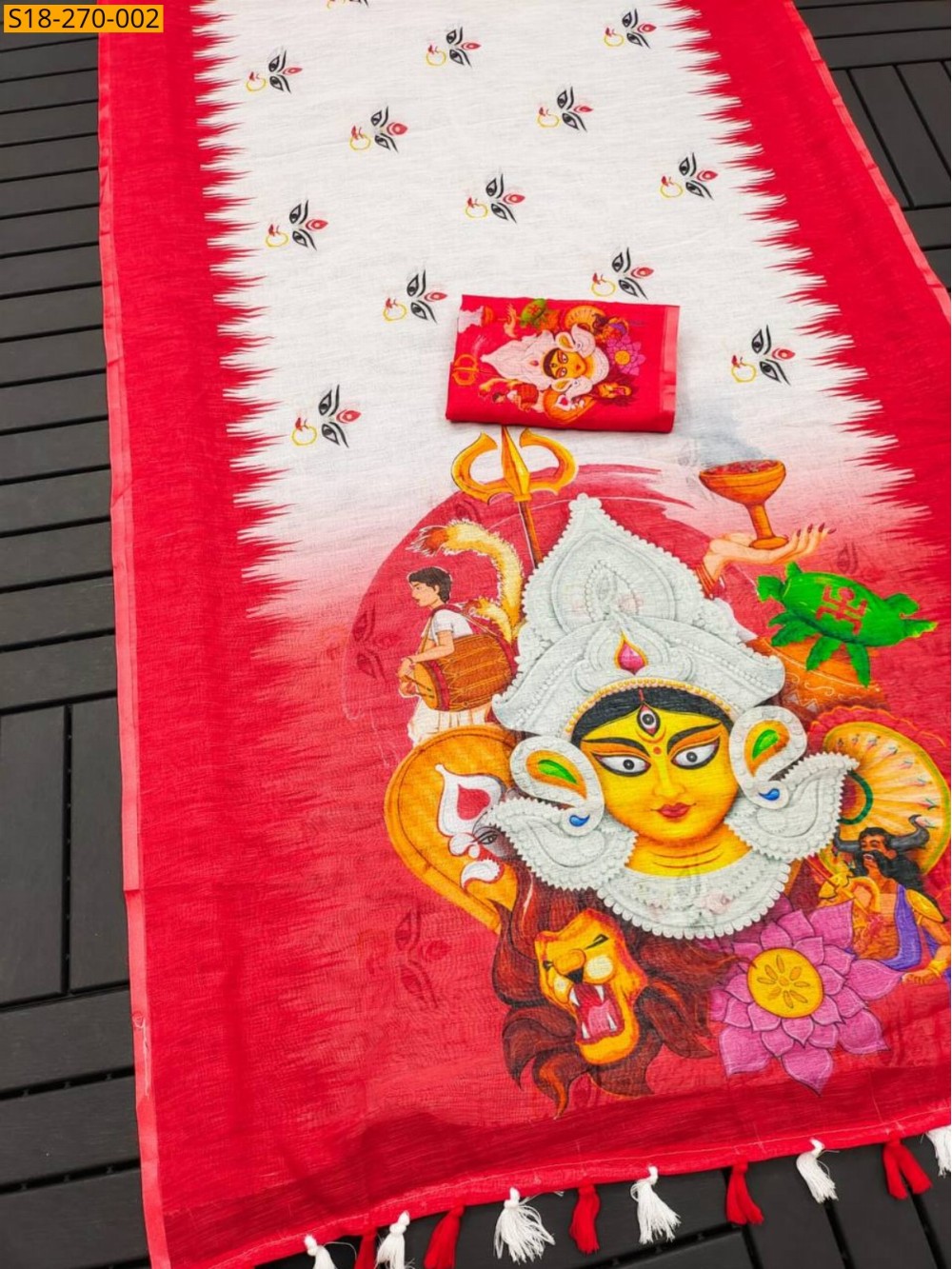 Fancy Linen sarees