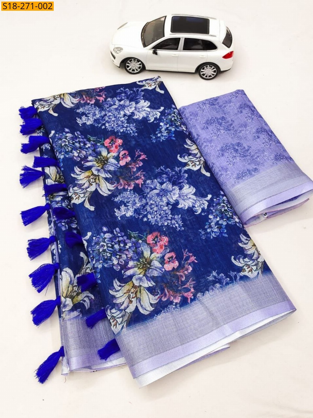 Fancy Linen sarees