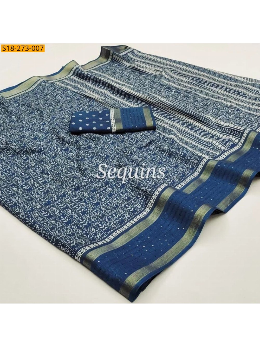 Fancy dola silk saree