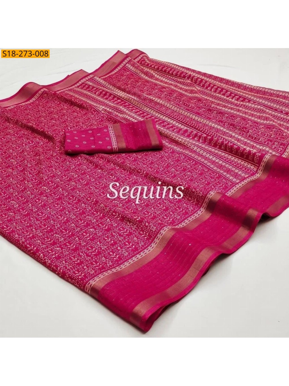 Fancy dola silk saree