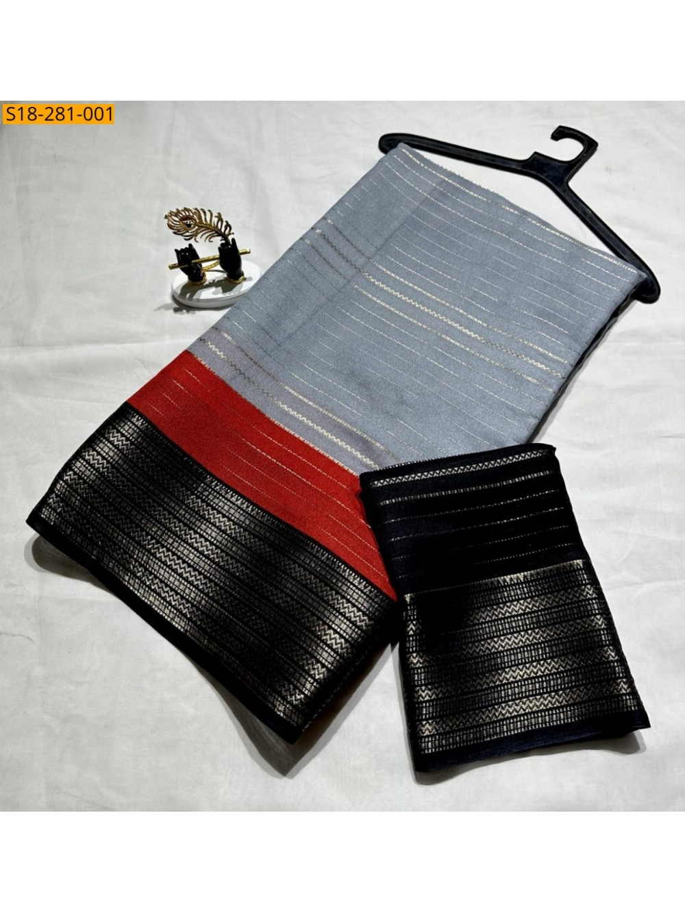 Fancy warm silk saree