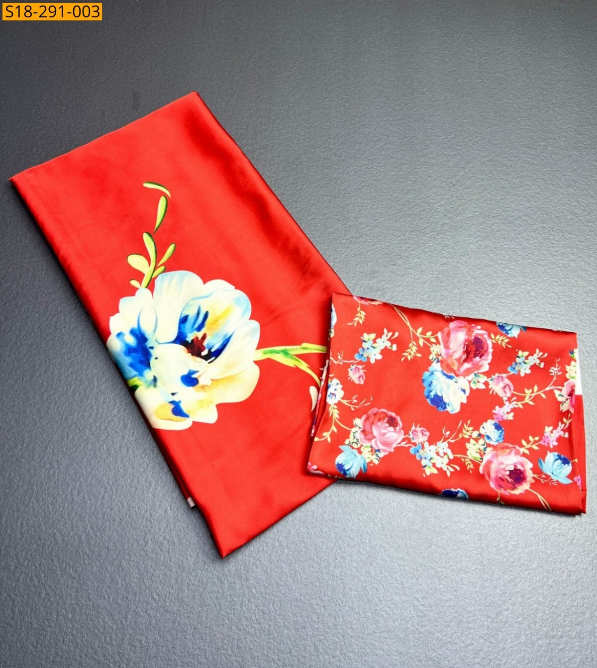 Orange Fancy japan satin sarees