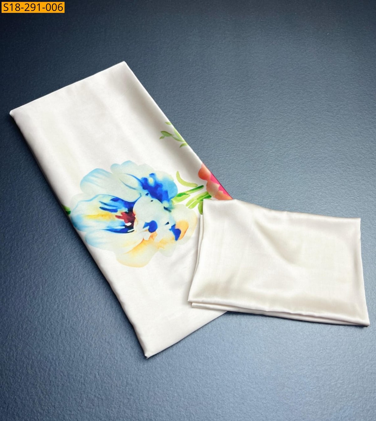 White Fancy japan satin sarees