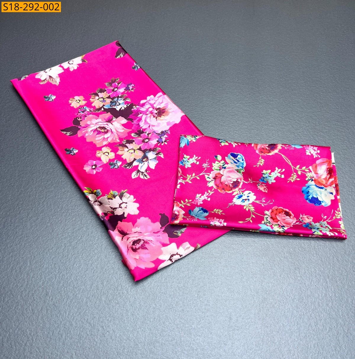 Pink Fancy japan satin sarees