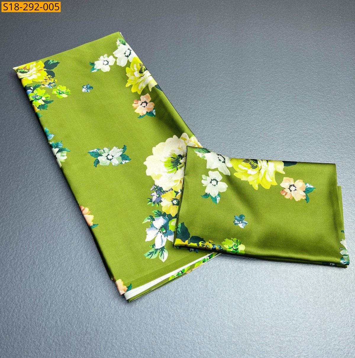 Green Fancy japan satin sarees
