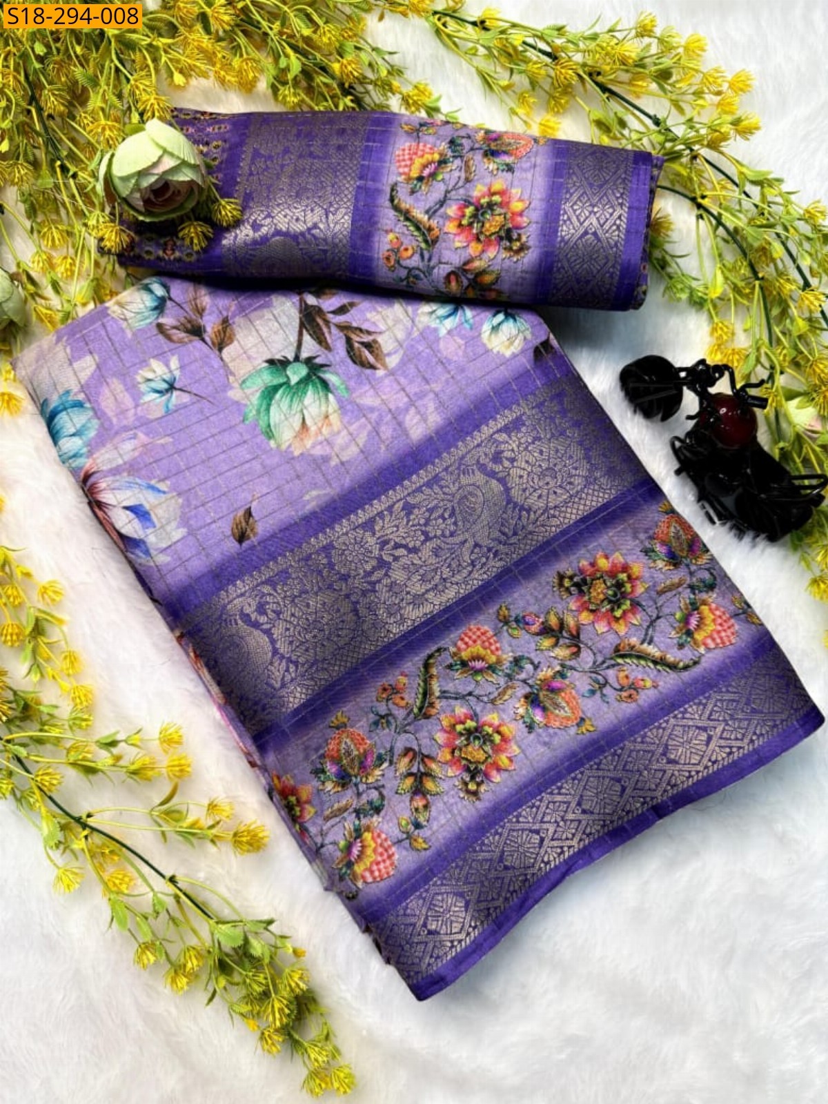 Dola silk saree