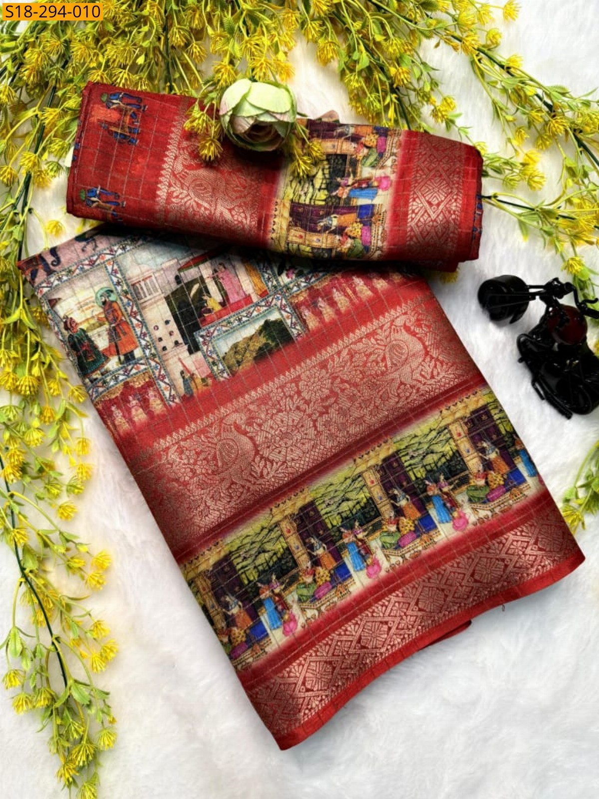 Dola silk saree