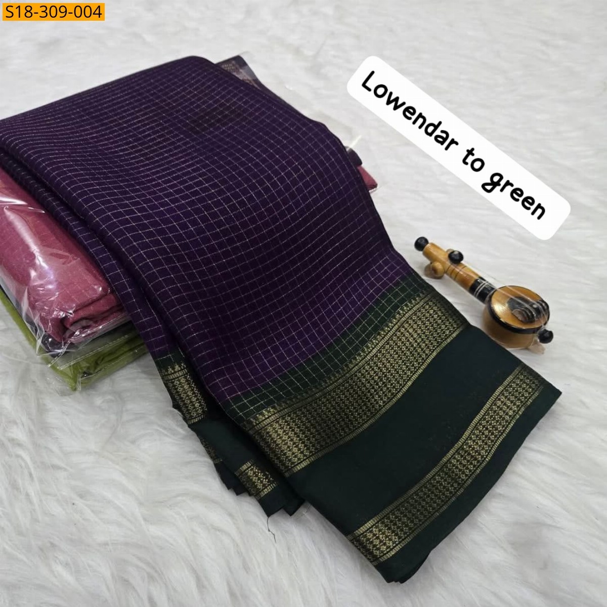 Violet Fancy Mysore warm silk sarees