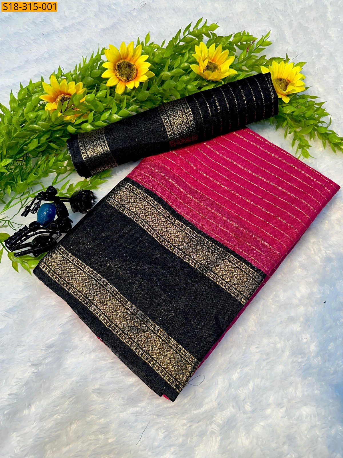 Pink Fancy mysore silk saree