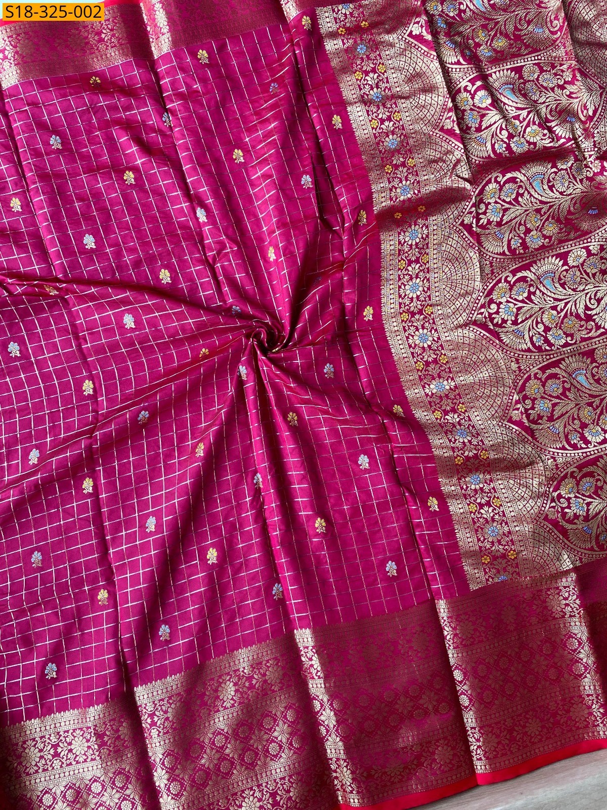Pink Fancy handloom saree