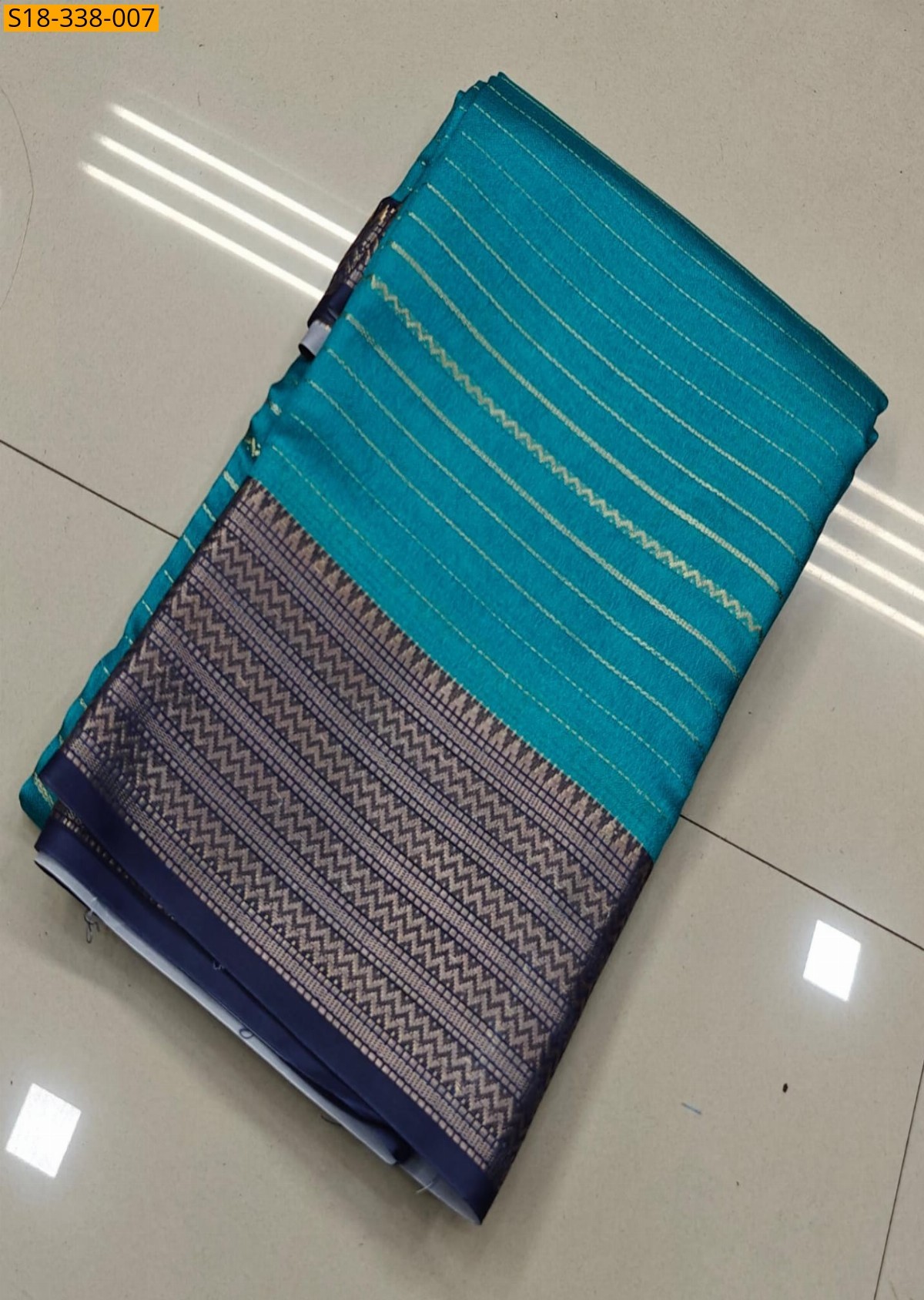 Sky Blue Fancy mysore warm silk sarees