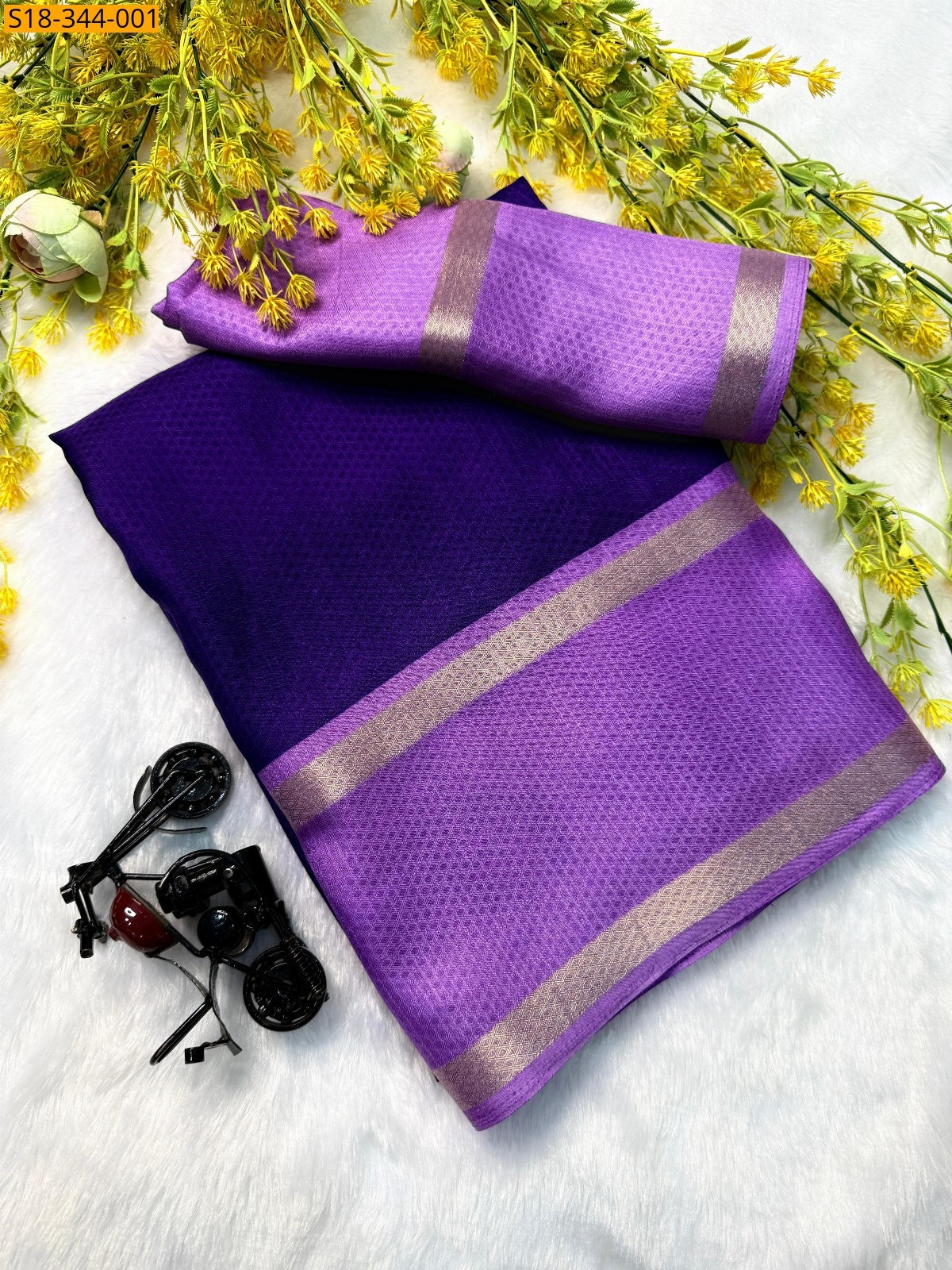 Violet Fancy warm silk sarees 