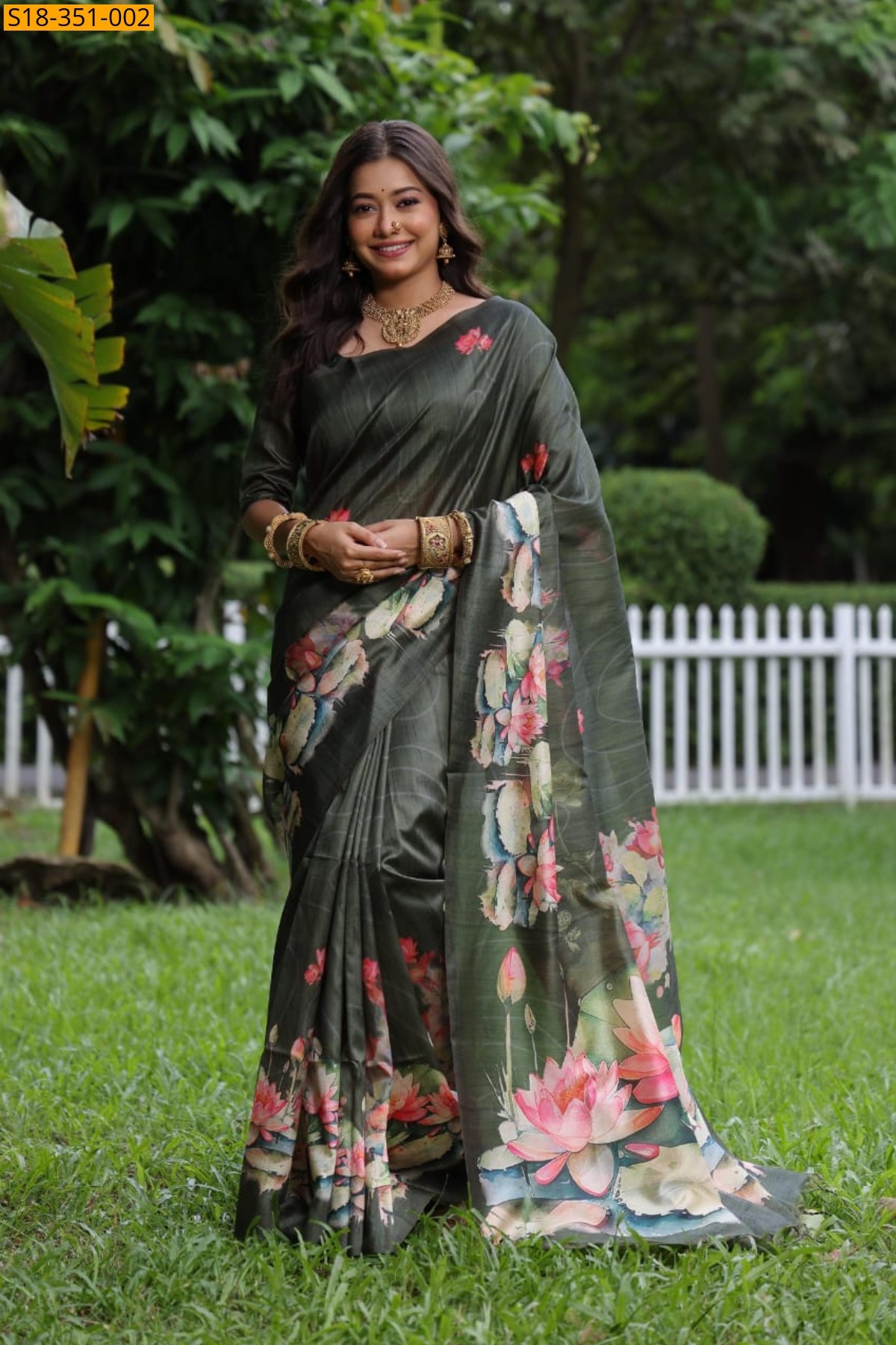 Fancy Tussar Silk saree