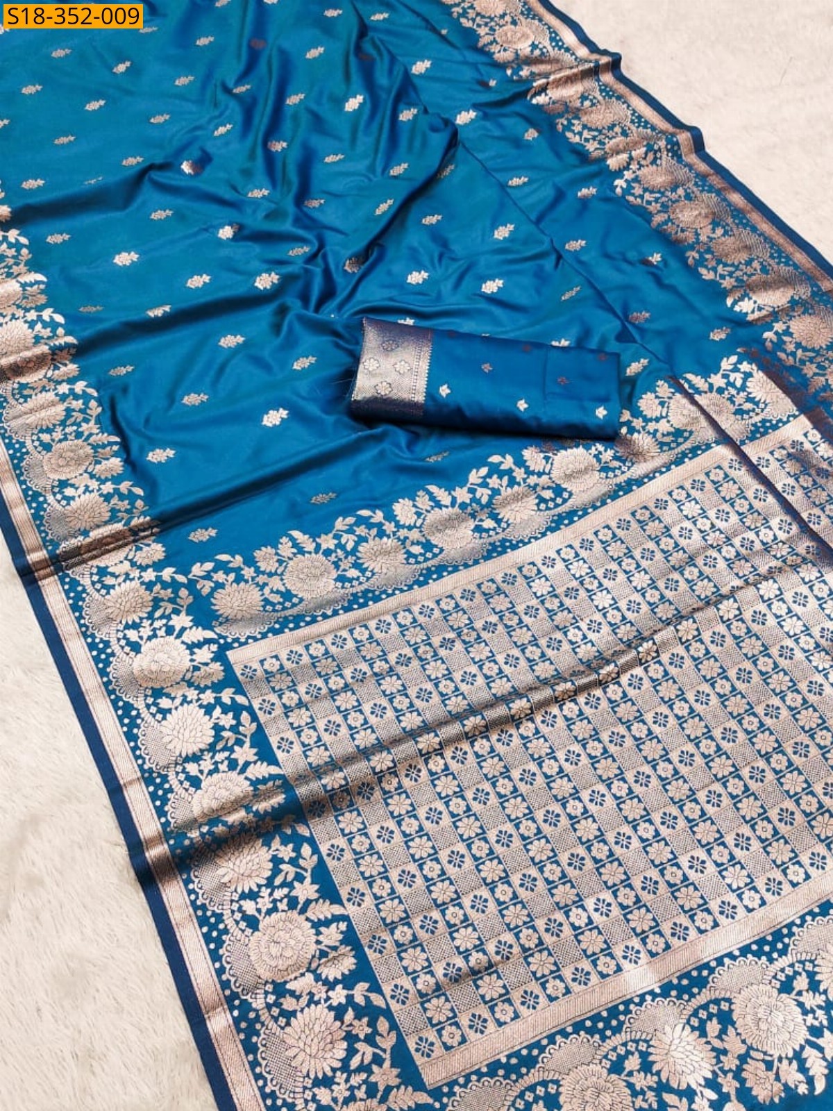 Fancy Banarasi Silk Saree