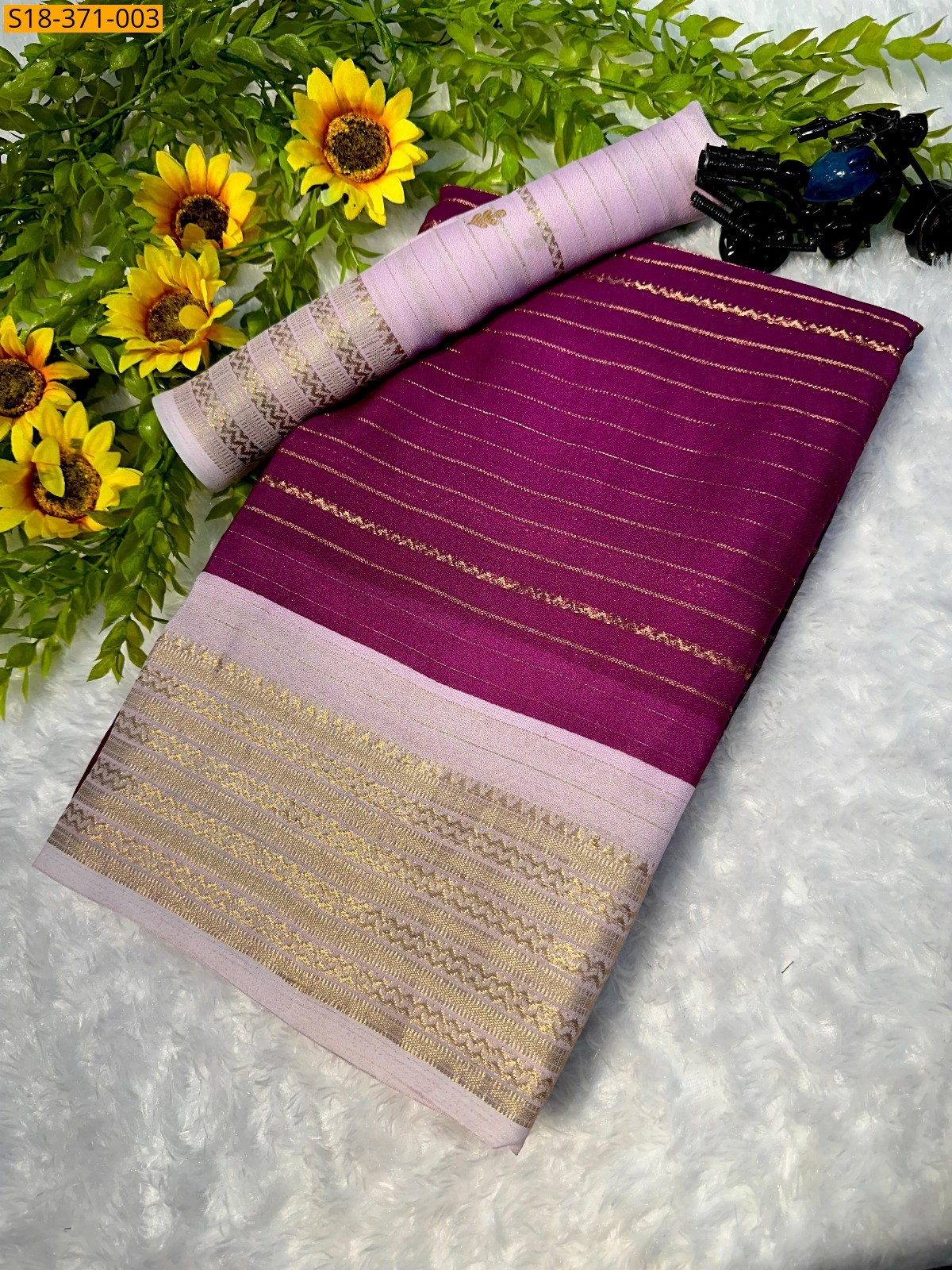Fancy mysore silk saree