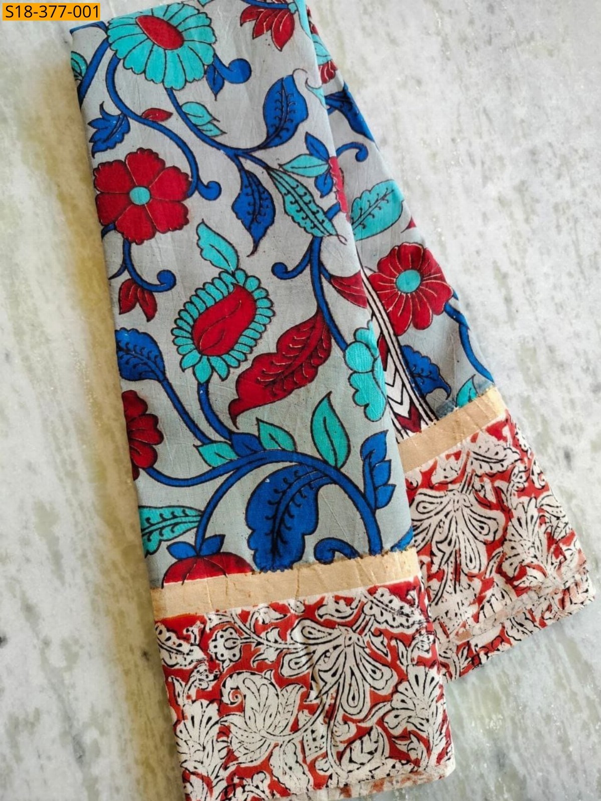 Fancy Kalamkari Nellore Silk sarees