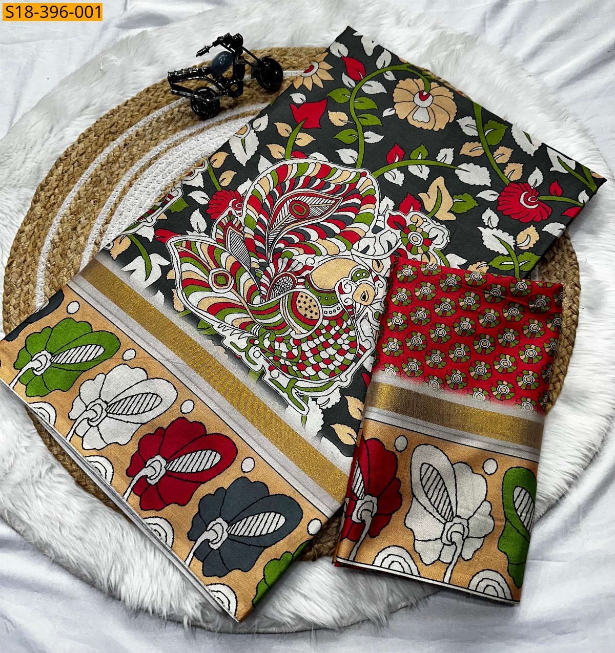 Multi Colour Fancymagalgiri silk Saree