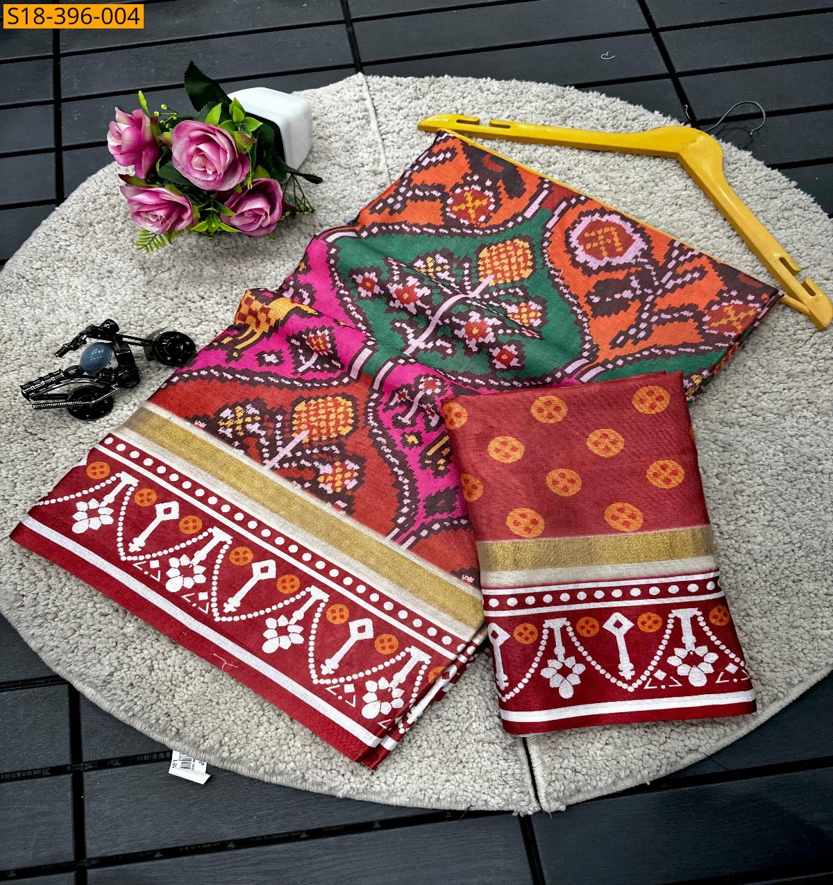 Multi Colour Fancymagalgiri silk Saree