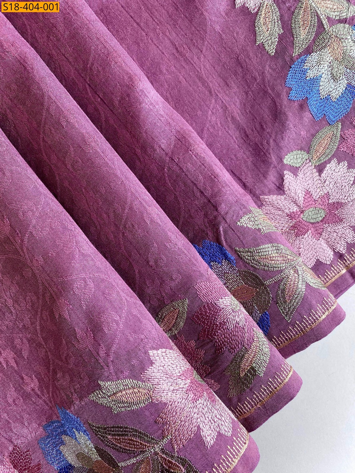 Pink Fancy Tussar saree