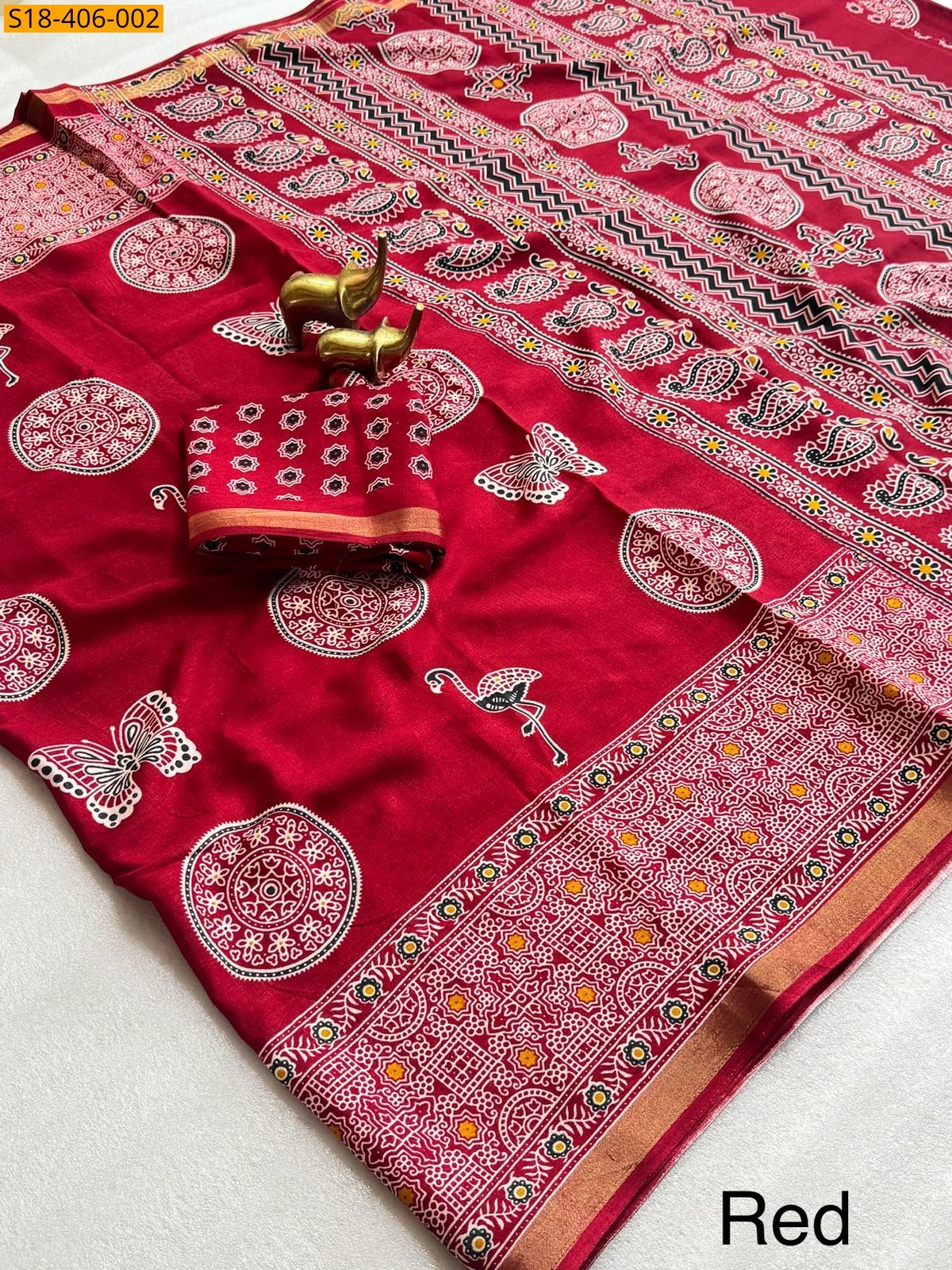 Dark Purple Fancy Soft Mulcotton Saree