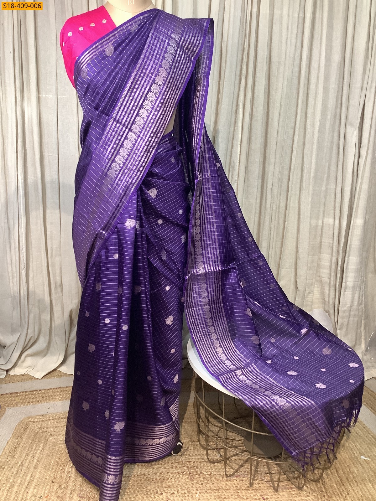 Fancy Dola silk saree