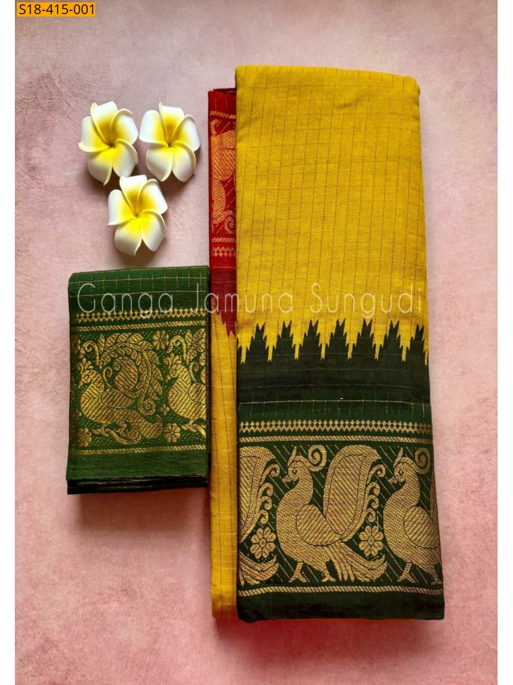 Mustard Fancy Banarasi Cotton Silk Saree Mustard Fancy Banarasi Cotton Silk Saree