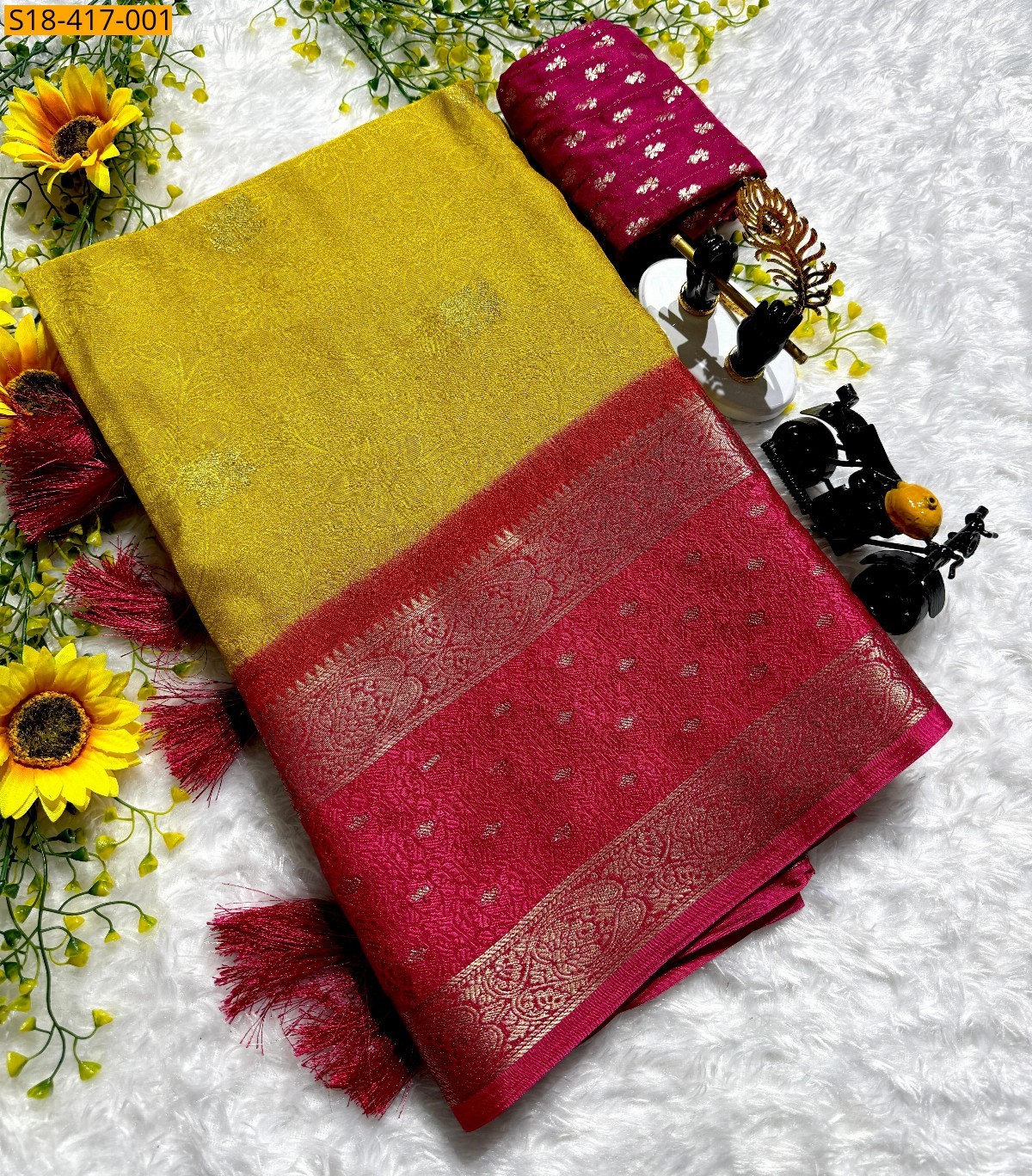 Fancy mysore silk saree