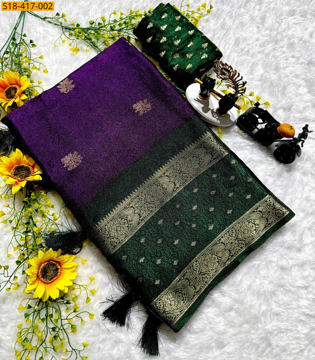 Fancy mysore silk saree