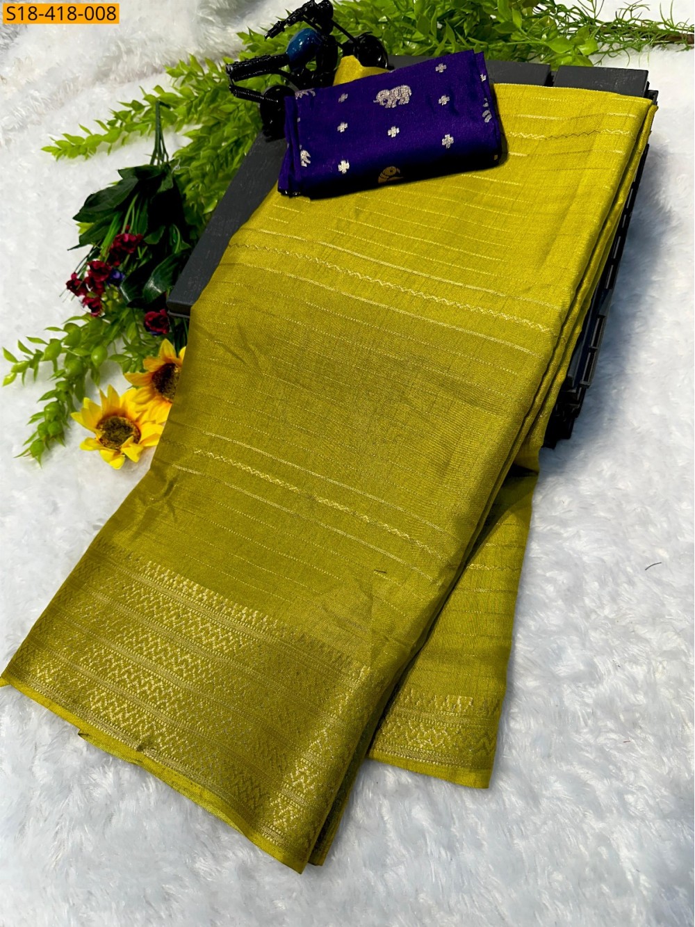Fancy dola silk saree