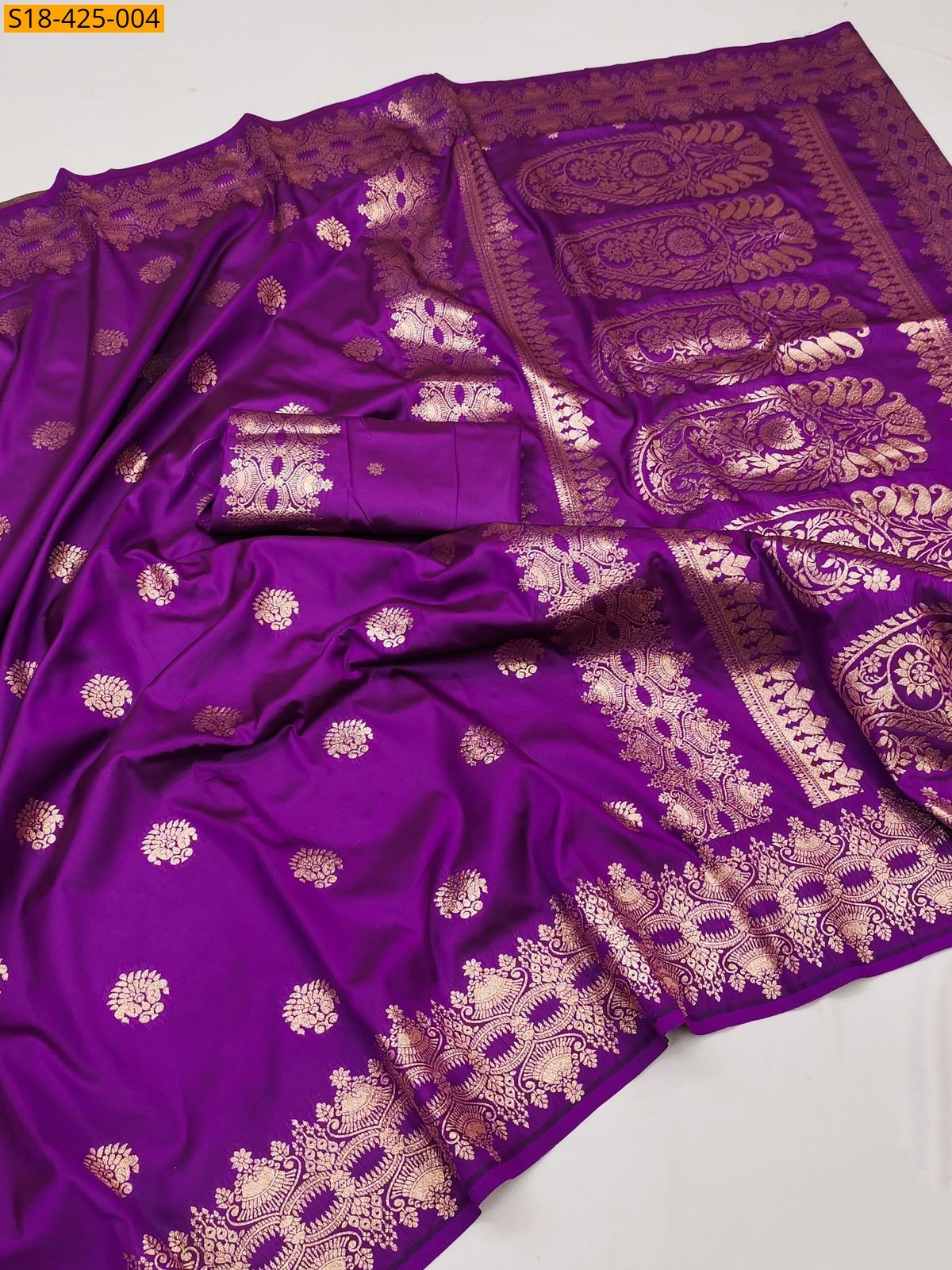 Violet Fancy  Soft silk saree