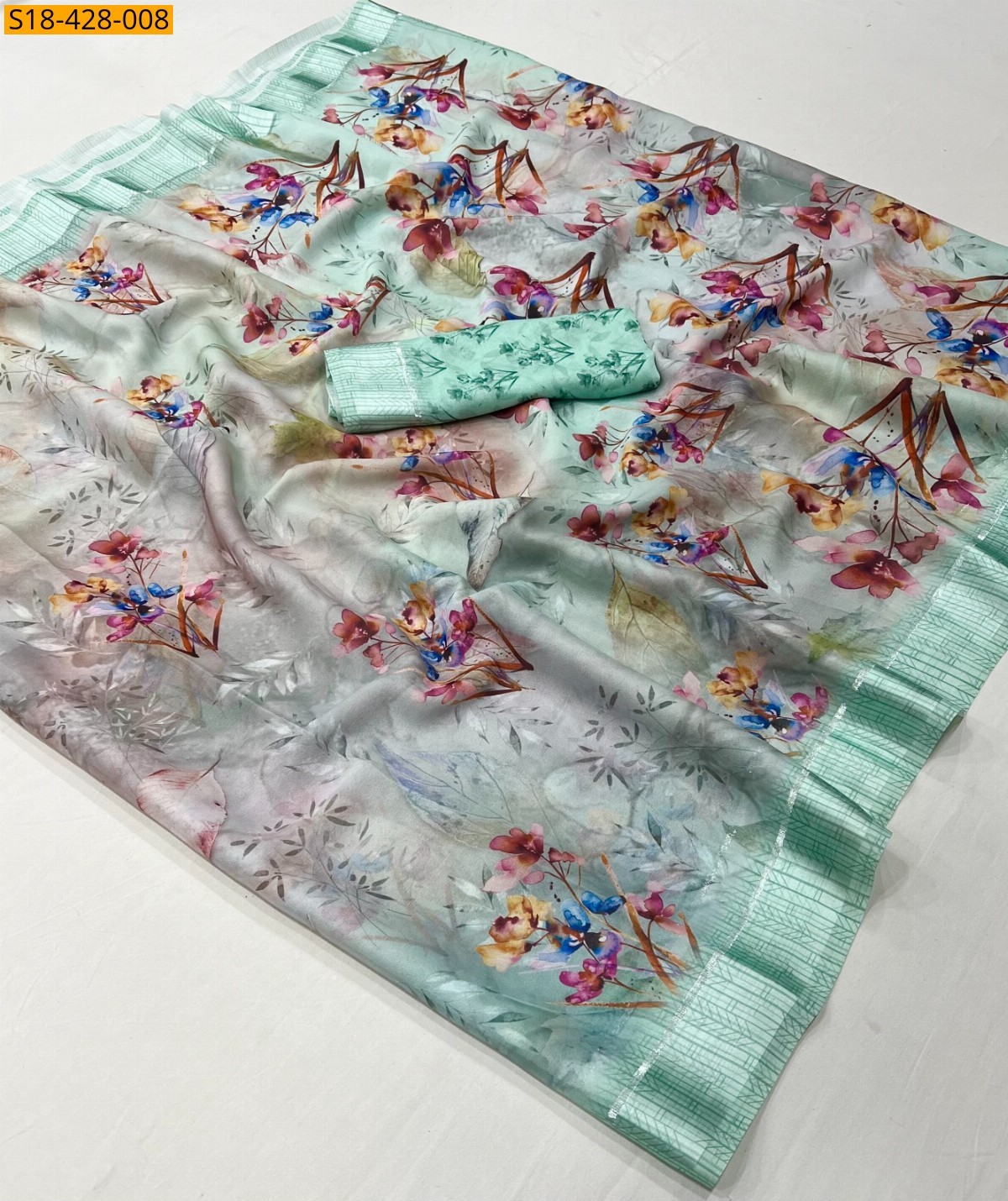 Fancy Viscose georgette sarees