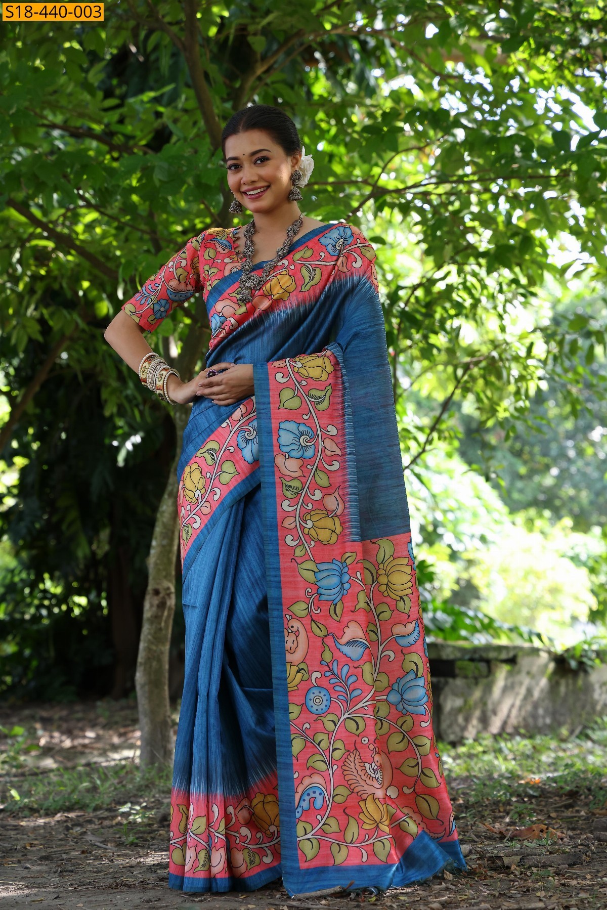Fancy Tussar silk sarees 