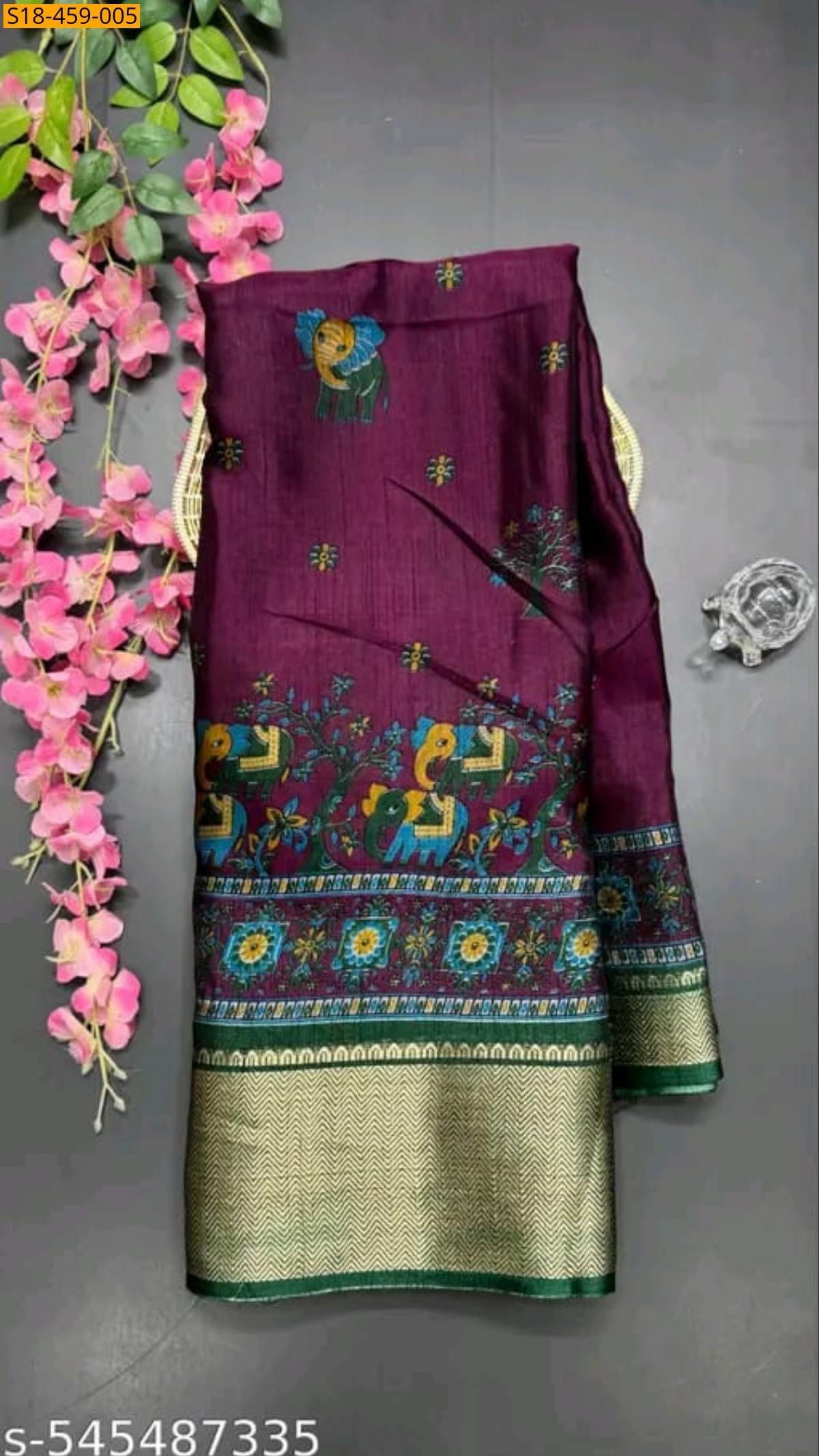 Fancy Dola Silk Saree