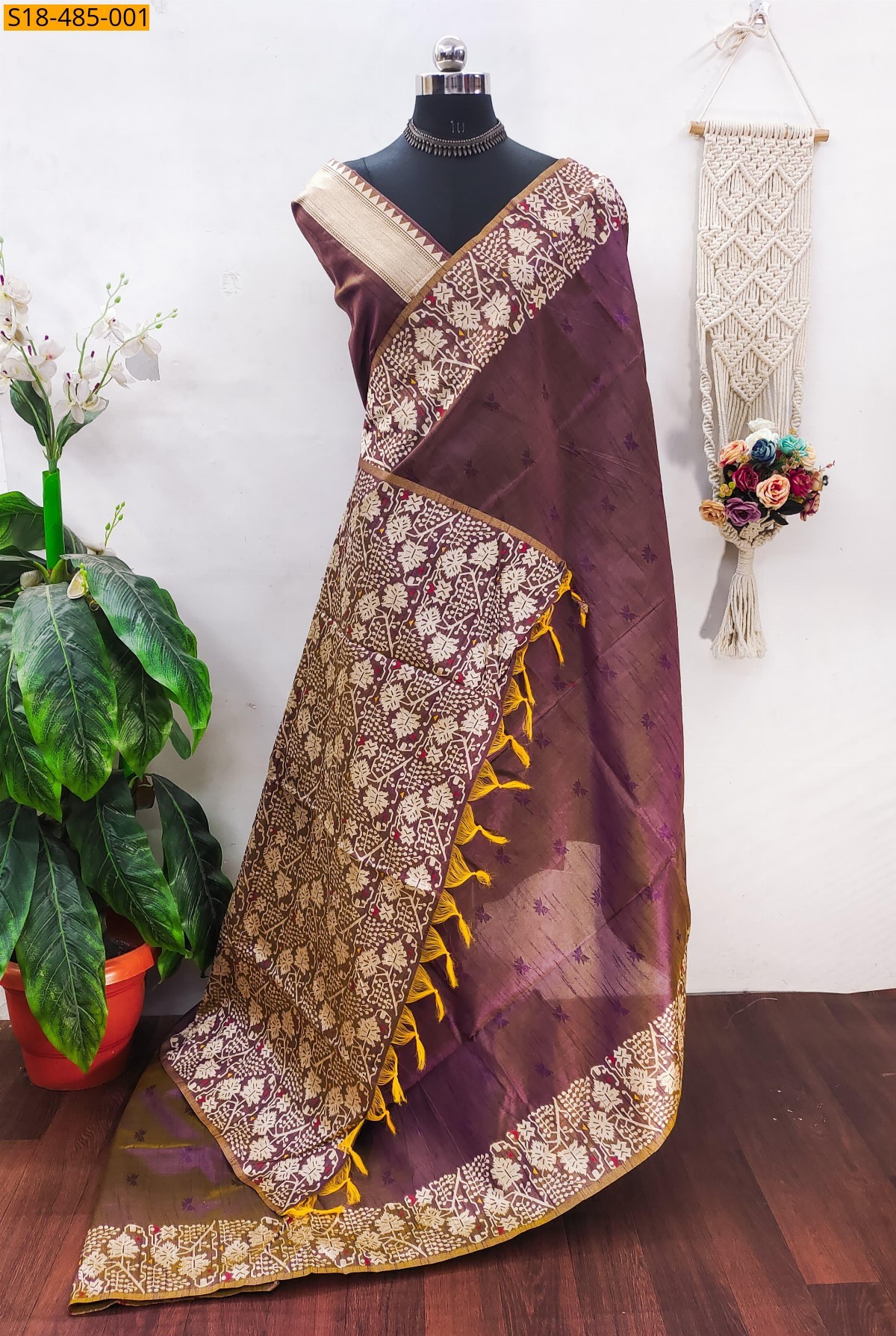 Fancy Banglori raw silk Saree