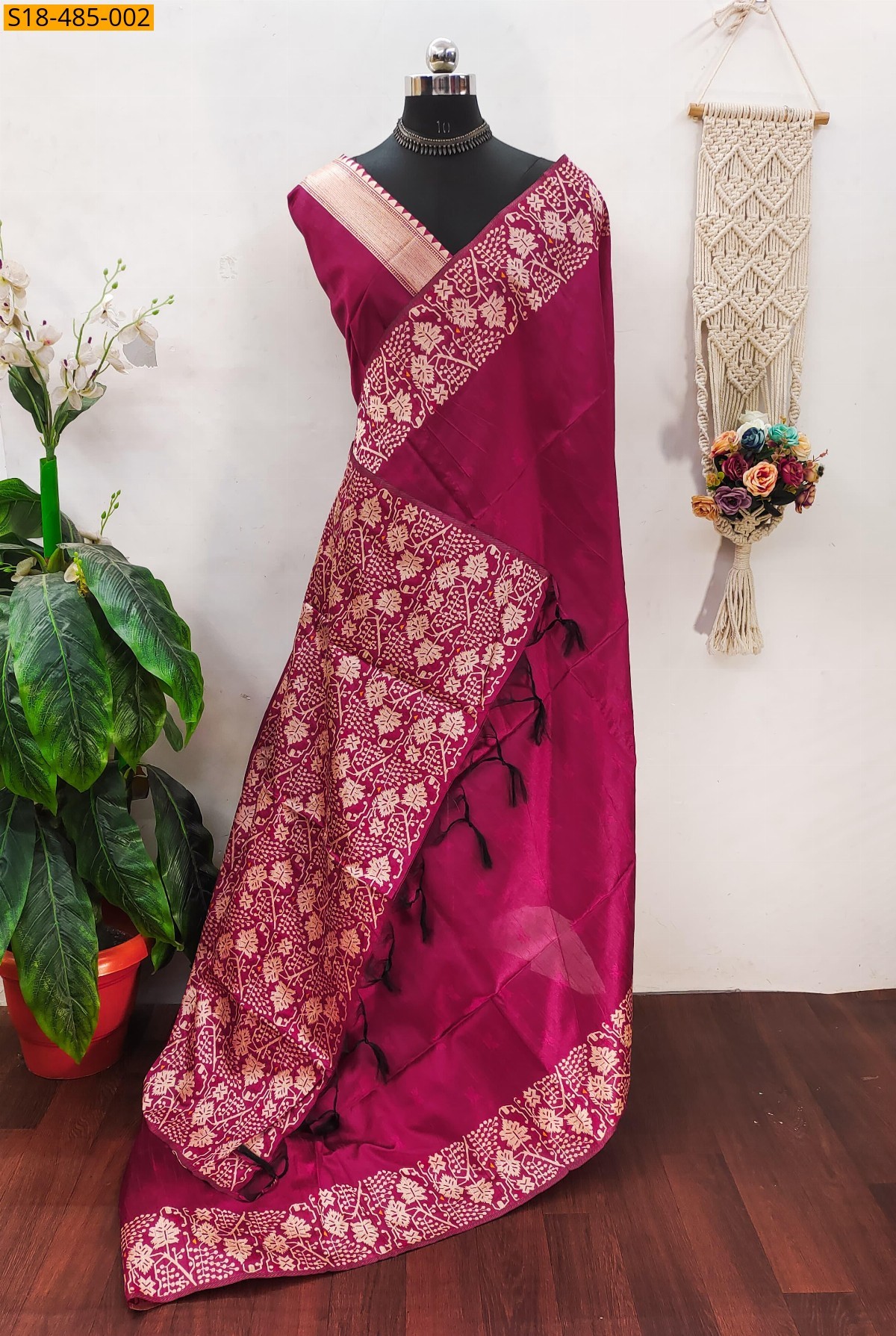 Fancy Banglori raw silk Saree